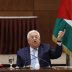 Palestinian President Mahmoud Abbas speaks during a leadership meeting in Ramallah, in the Israeli-occupied West Bank May 19, 2020. Alaa Badarneh/Pool via REUTERS