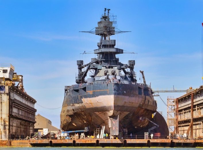 Battleship USS Texas U.S. Navy