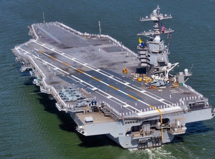 USS Ford U.S. Navy Aircraft Carrier