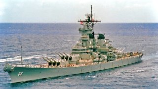 USS New Jersey Navy Battleship 